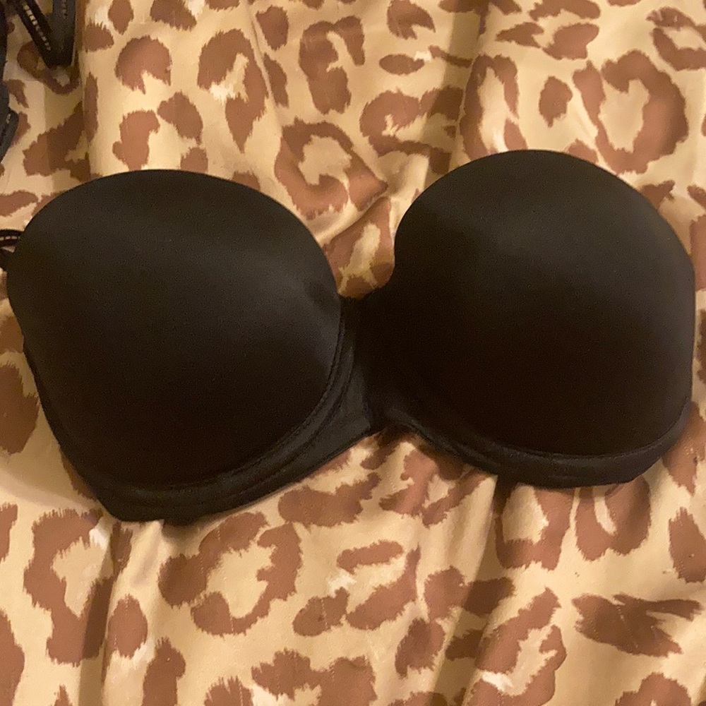 Strapless push-up bra